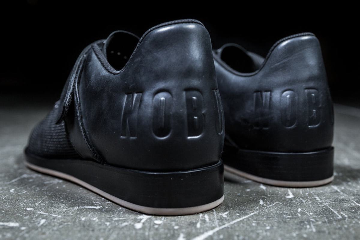 Nobull Men's Lifting Shoes Black | Australia (HC1325)